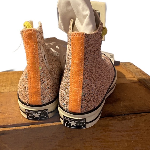 CONVERSE x JW ANDERSON GLITTER CHUCK 70 HIGH TOP SNEAKERS CHUCK TAYLOR A Size 11 - Picture 3 of 10